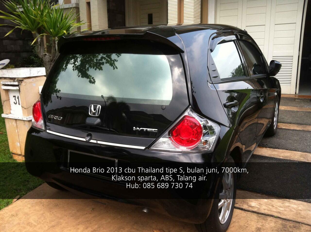 Honda Brio 2013 cbu thailand