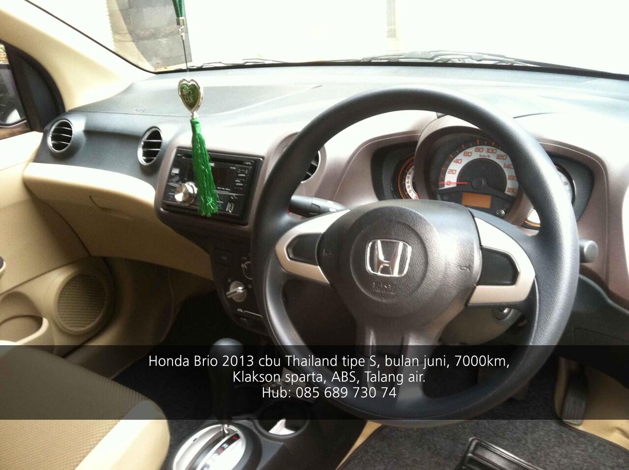 Honda Brio 2013 cbu thailand