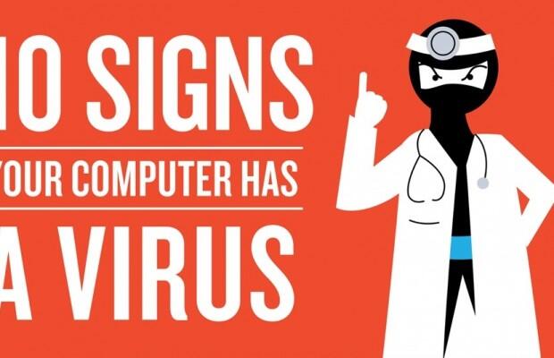 10 Tanda-tanda komputer Anda terserang Virus