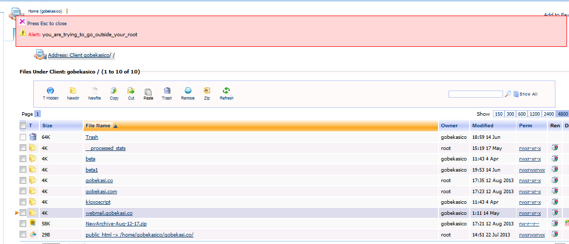 &#91;ask&#93; tidak bisa membuka public_html di dedicated server(Kloxo CPanel)