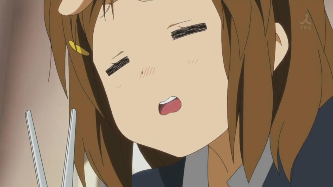 SS ane waktu nonton &#91;K-ON&#93;