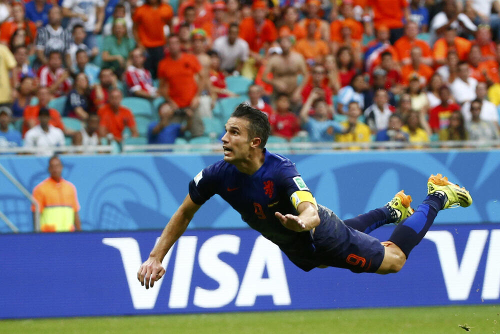 &#91;PICT &amp; Video&#93; Detik-Detik Gol Spektakuler: Robin Van Persie &#91;Belanda vs Spanyol&#93;