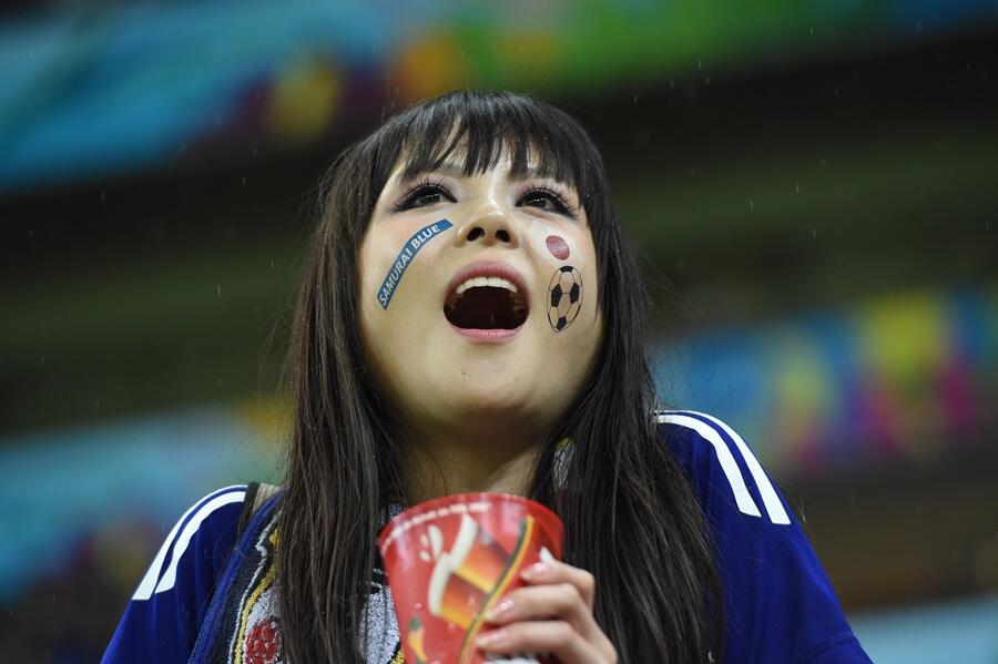 Berbagai Aksi &amp; Ekspresi &quot;Gila&quot; Para Supporter di Piala Dunia Brazil 2014 (Best Pict)