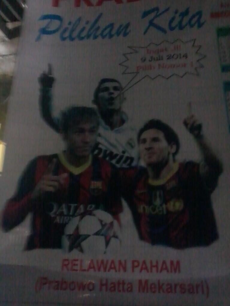 &#91;parah gan&#93; PIALA DUNIA DI JADIKAN KAMPANYE -_- 
