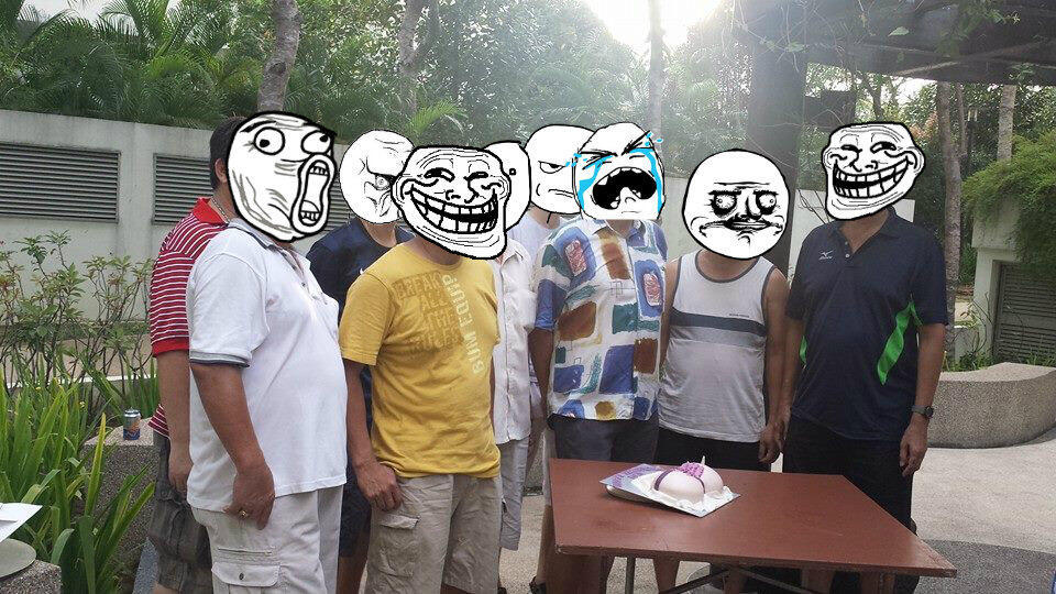 HADIAH KUE HARI AYAH, TEMEN FB ANE (ANE NGAKAK 1 MINGGU)