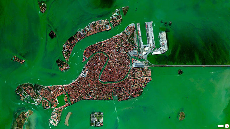 17 Foto Satelit Dari seluruh dunia yang WOW (PIC)