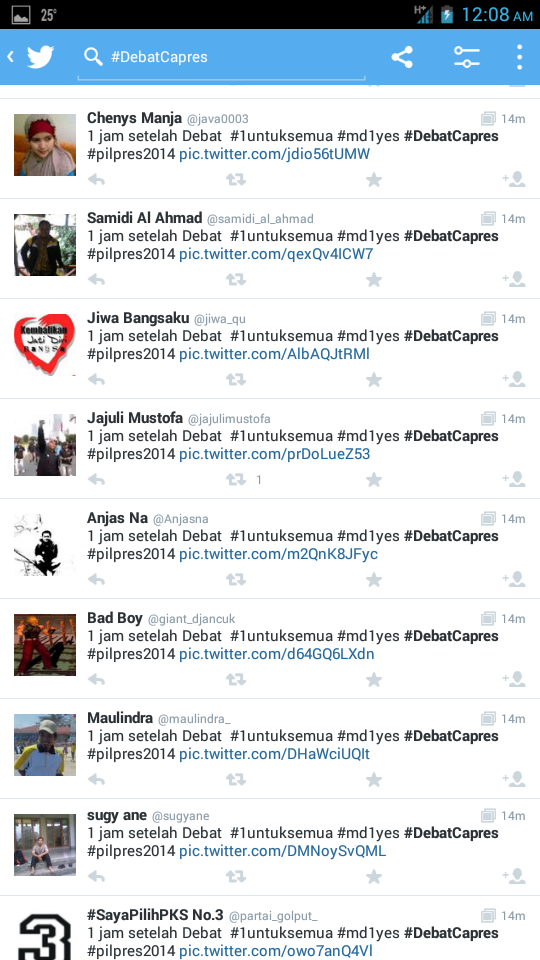 Mau tanya, perbuatan siapa ini di twitter?