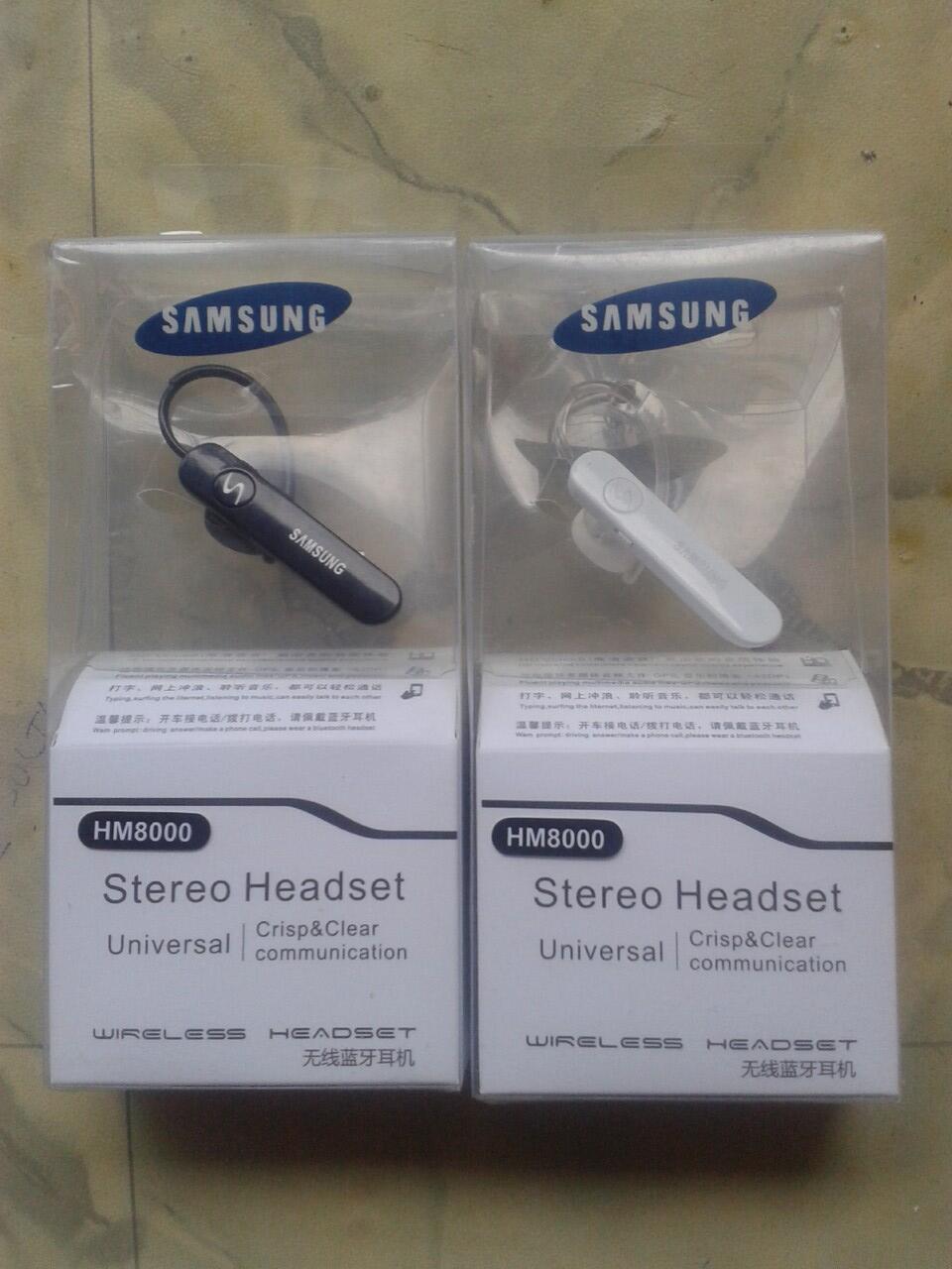 Cari (NEW PRODUCT) Headset Bluetooth Samsung HM 8000 yg 