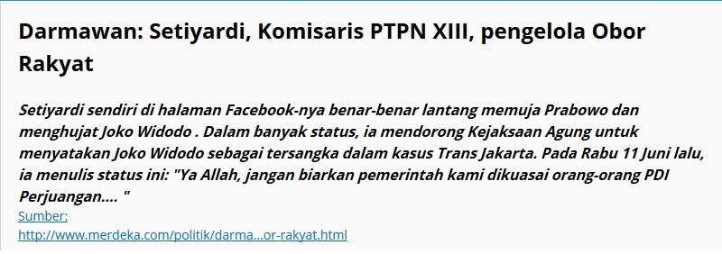 &#91;Terkait Obor Rakyat&#93;Hasto: Saya terima info proyek hancurkan nama Jokowi Rp 20 M