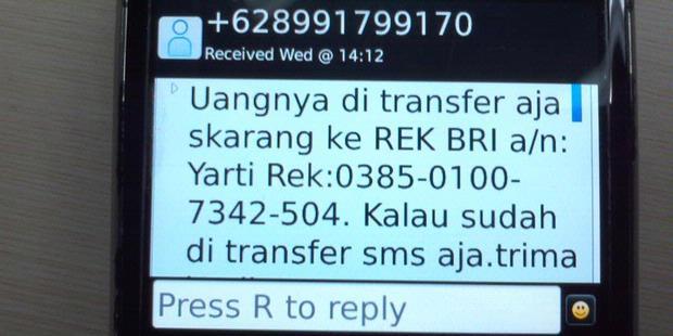 SMS-SMS Ini Mungkin Pernah Mampir Ke HP Agan