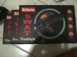 senter police 98.000 watt + kompas