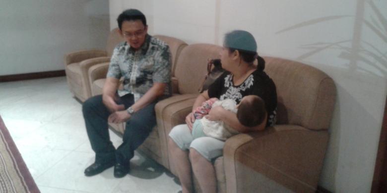 AHOK MAU DI TIPU SAMA IBU2 BAWA ANAK