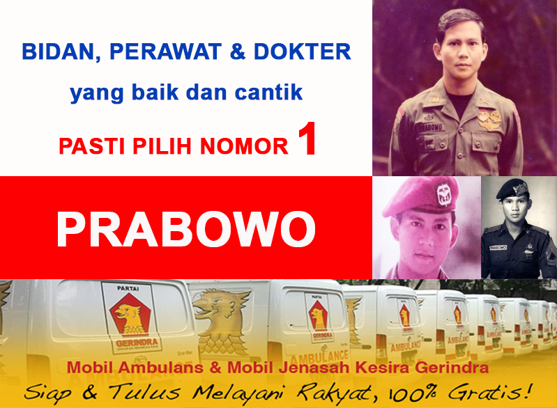 DUKUNGAN PRABOWO untuk TENAGA KESEHATAN