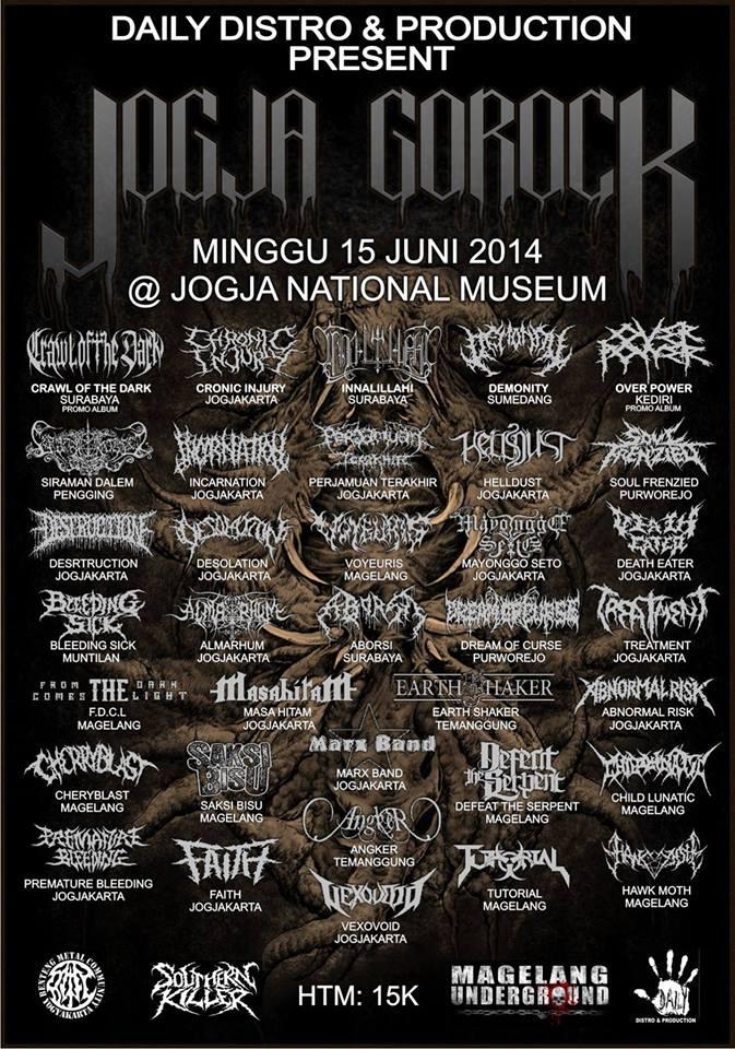 JOGJA GOROCK - Metalhead Silahkan Masuk !!