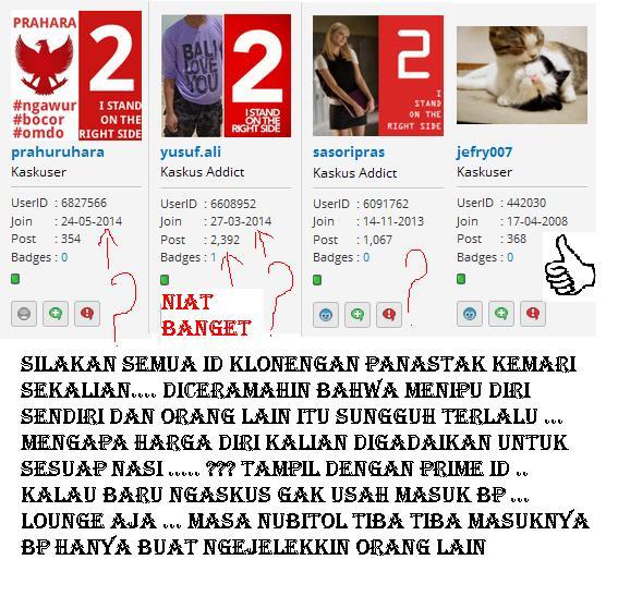 Niat banget Jokowi ngejatuhin Prabowo, Menelusuri Akun Baru Panastak