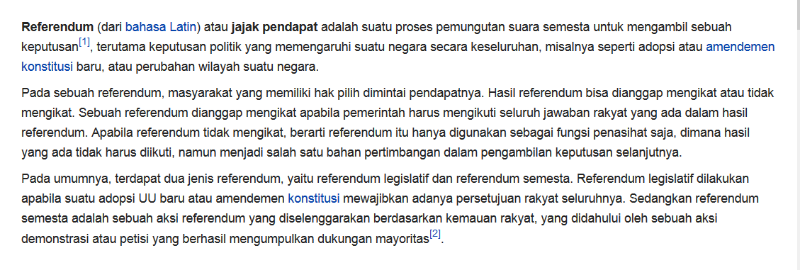 REFERENDUM : Hukuman Mati Untuk KORUPTOR..