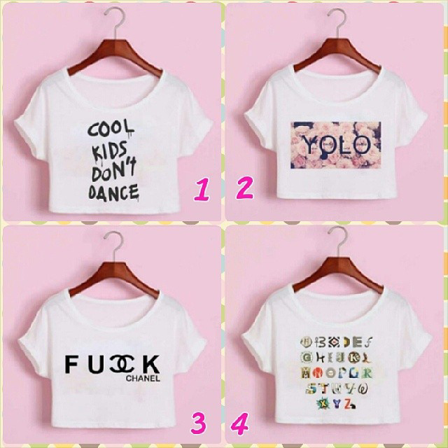 Terjual Tumblr tee  Croptee  heavytank  crop tanktop 