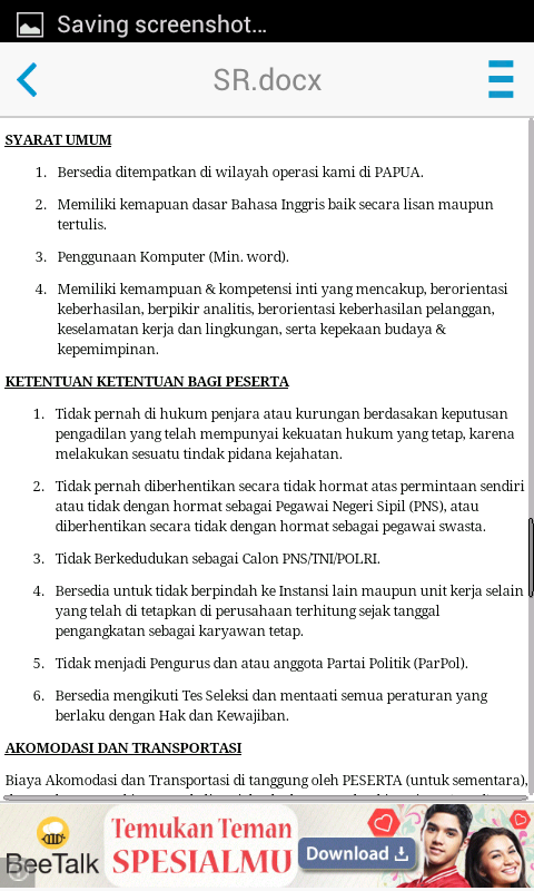 Modus penipuan Lowongan kerja mengatasnamakan PT Freeport Indonesia