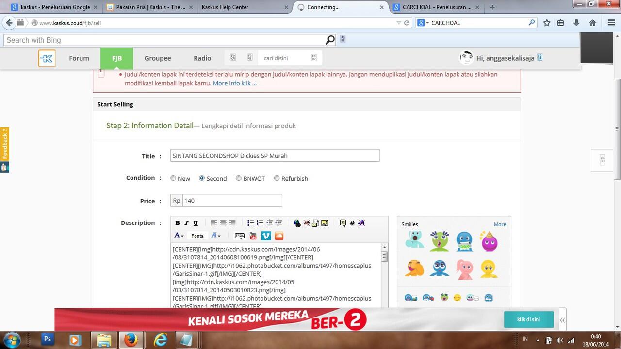 kaskus FJB resek!! tapi HELLLPPP!!