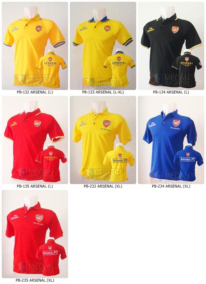 Kaos Polo klub Sepabkbola, HARGA GROSIR gan!!!