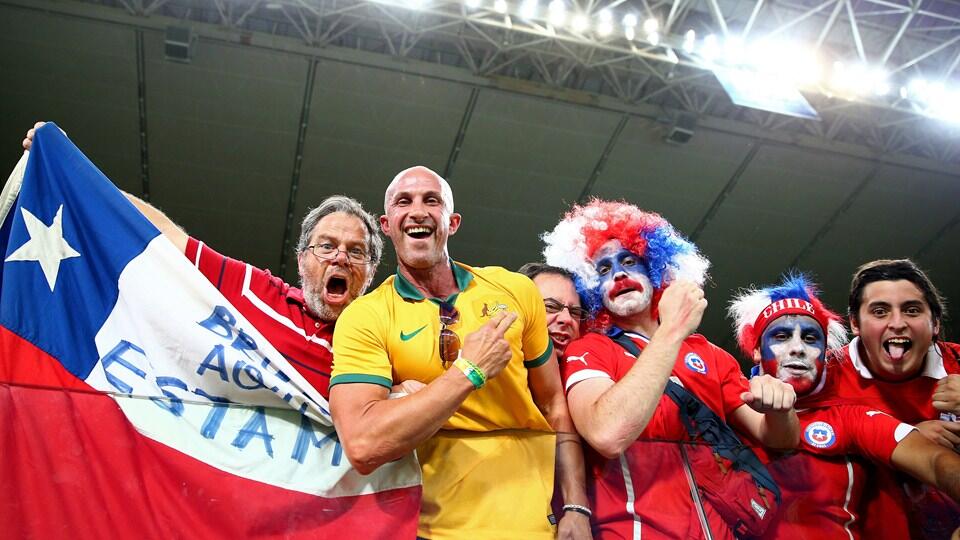 Berbagai Aksi &amp; Ekspresi &quot;Gila&quot; Para Supporter di Piala Dunia Brazil 2014 (Best Pict)