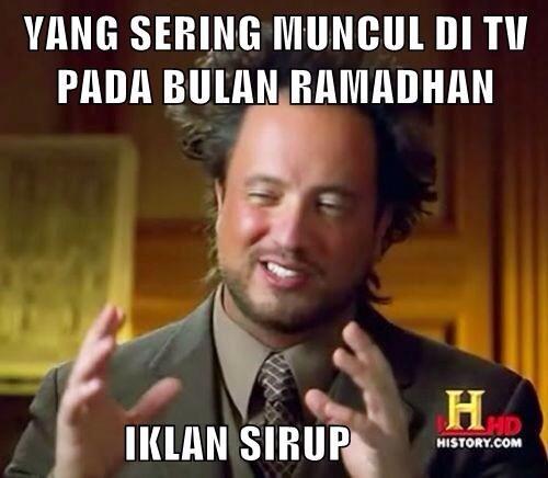 Makanan saat bulan puasa tiba