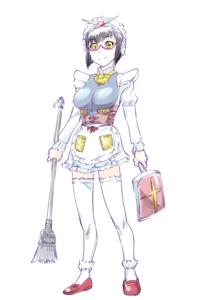 Jika Gundam Berubah Menjadi Maid 