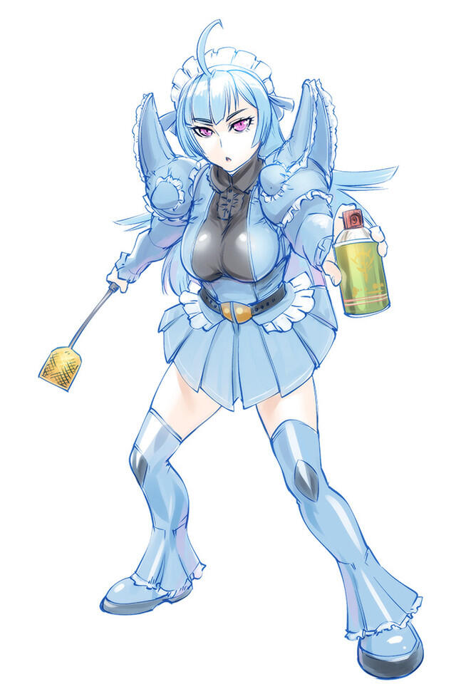 Jika Gundam Berubah Menjadi Maid 