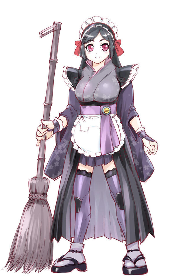 Jika Gundam Berubah Menjadi Maid 