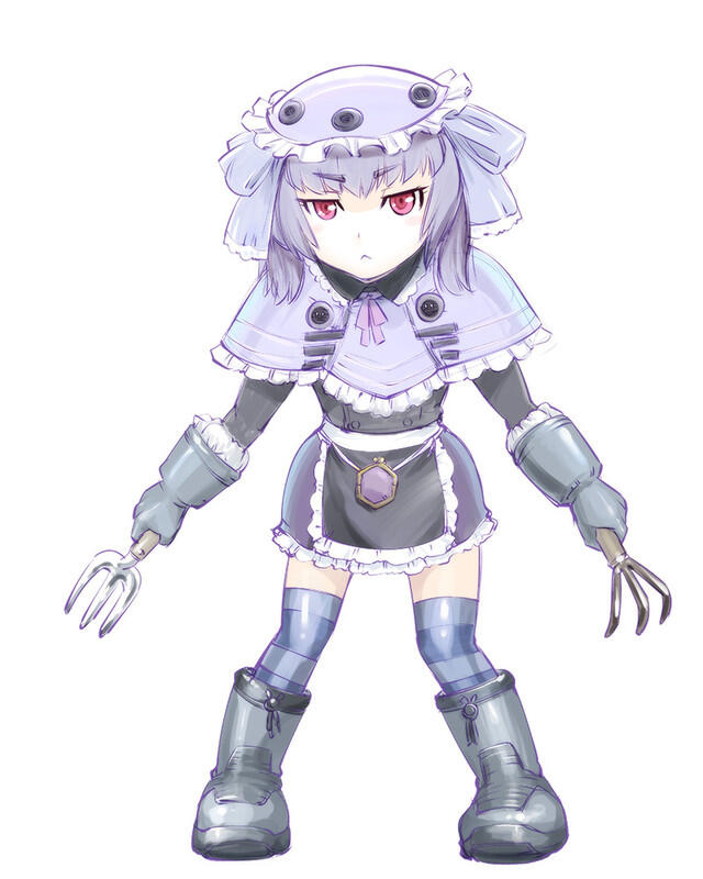 Jika Gundam Berubah Menjadi Maid 