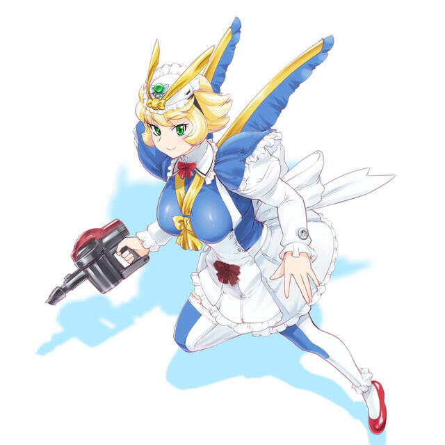 Jika Gundam Berubah Menjadi Maid 