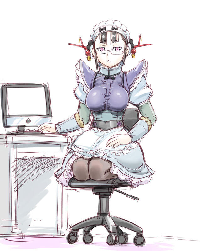 Jika Gundam Berubah Menjadi Maid 