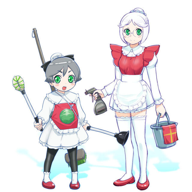 Jika Gundam Berubah Menjadi Maid 