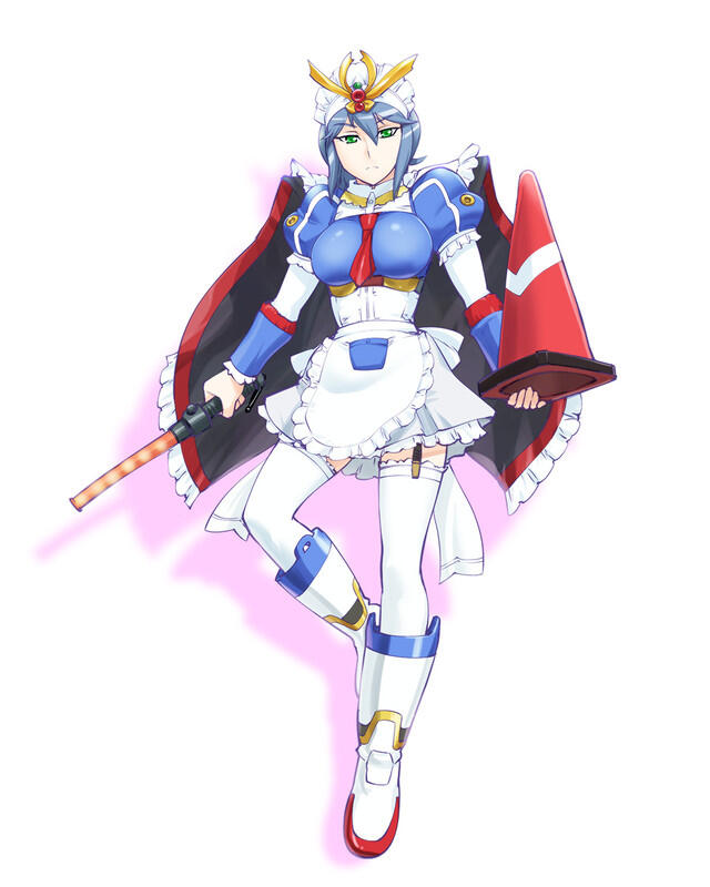 Jika Gundam Berubah Menjadi Maid 