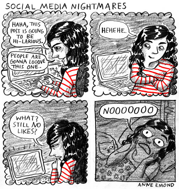 Komik kehidupan sehari-hari by Anne Emond