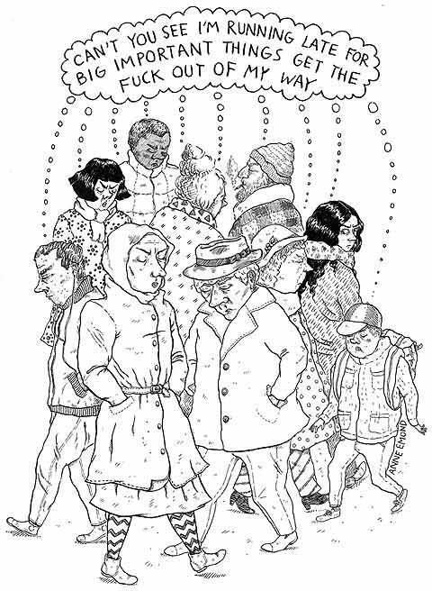 Komik kehidupan sehari-hari by Anne Emond