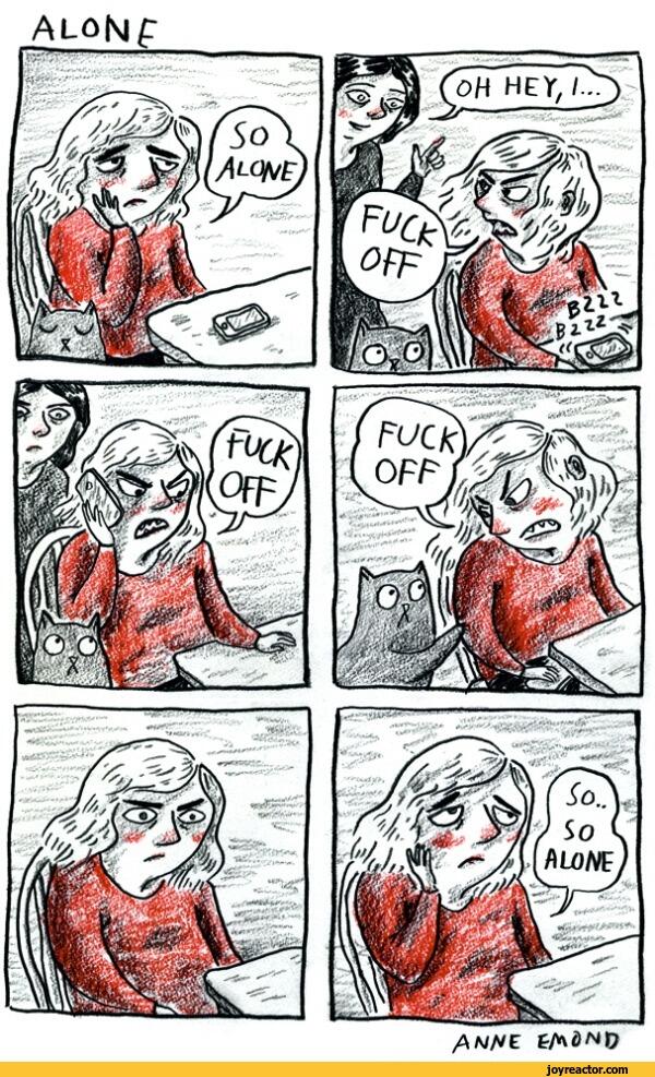 Komik kehidupan sehari-hari by Anne Emond