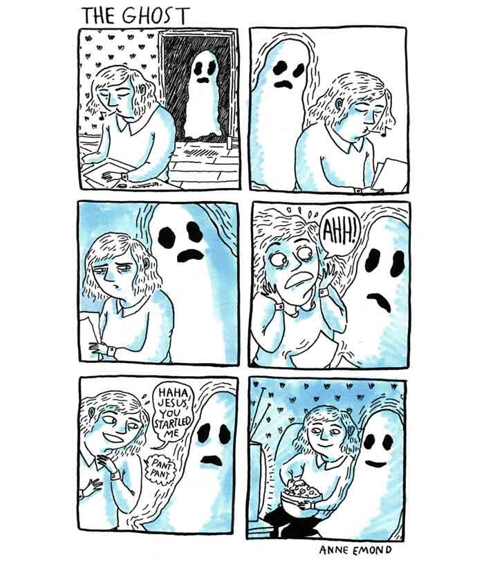 Komik kehidupan sehari-hari by Anne Emond
