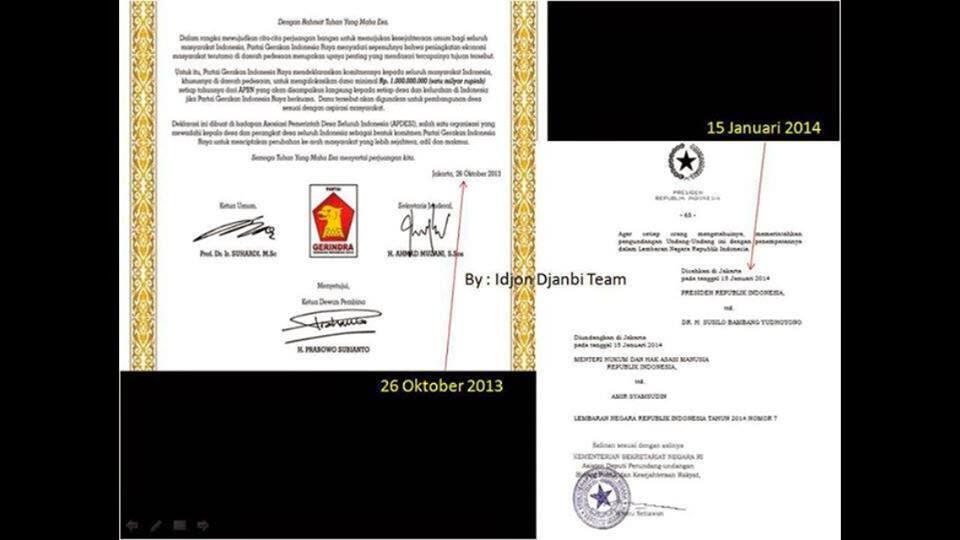 &#91;Melawan Lupa&#93; Meluruskan Sejarah Tentang Gagasan Satu Milyar Satu Desa