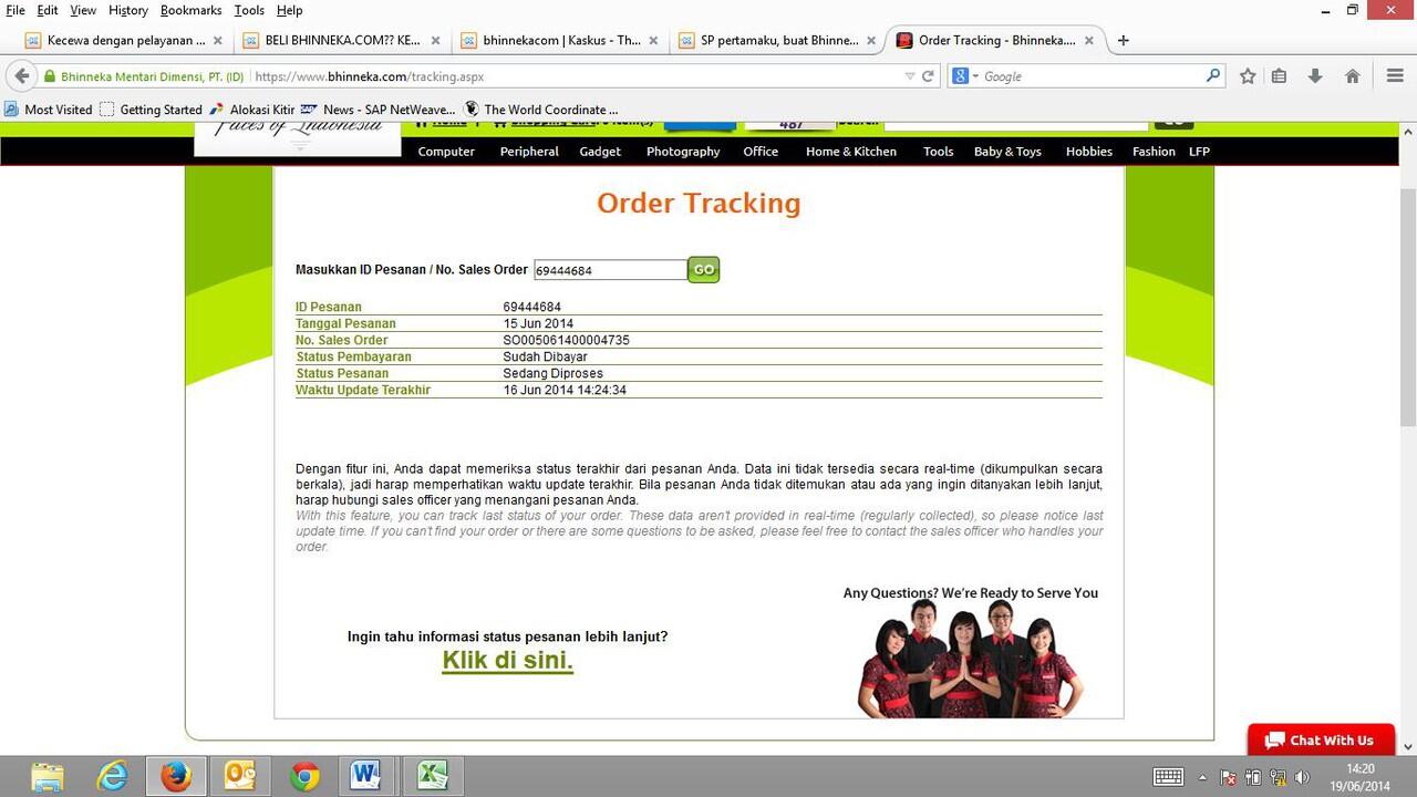 FIrst Alert untuk Bhinneka.com