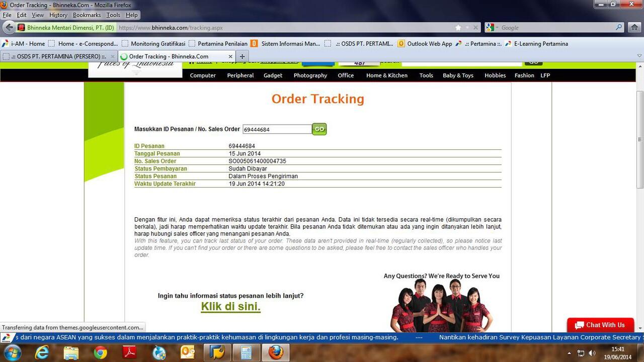 FIrst Alert untuk Bhinneka.com