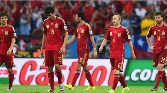 Tujuh Fakta Kegagalan Spanyol di Piala Dunia 2014