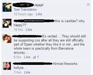 NO JOKE* sebagian orang Spanyol malah gembira timnas nya kalah... Asli dari org spa.