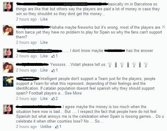 NO JOKE* sebagian orang Spanyol malah gembira timnas nya kalah... Asli dari org spa.