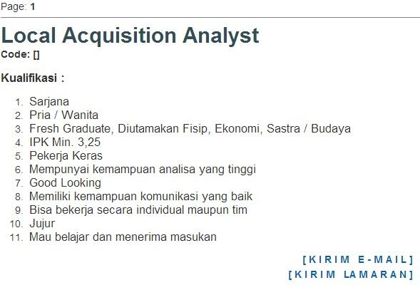 LOKER SCTV 2014 (NEW)