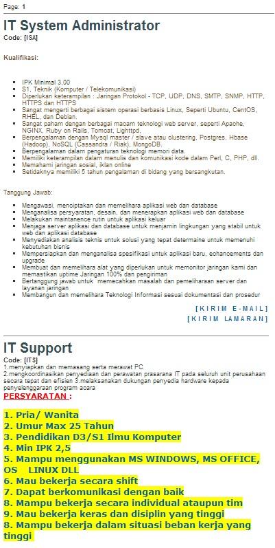 LOKER SCTV 2014 (NEW)