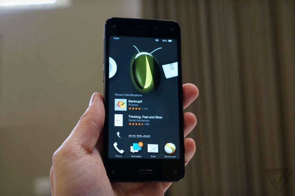 Amazon Fire Phone dengan Kamera 3D