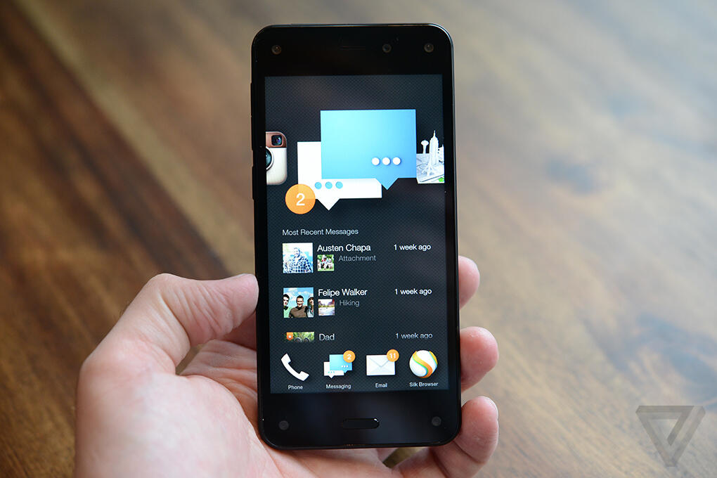 Amazon Fire Phone dengan Kamera 3D