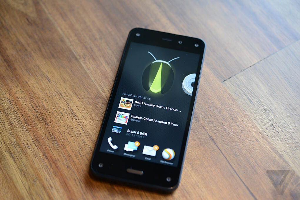 Amazon Fire Phone dengan Kamera 3D