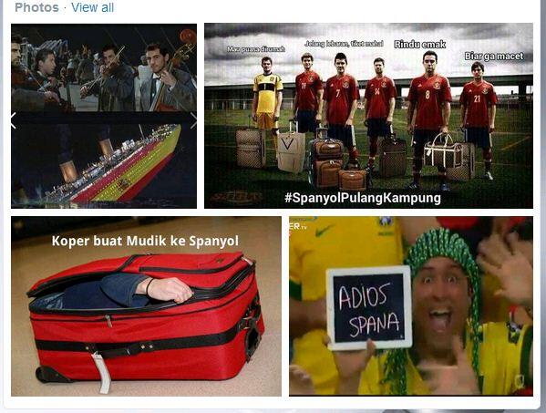 Gille gan!!! #spanyolpulangkampung jadi trending topic world wide!!